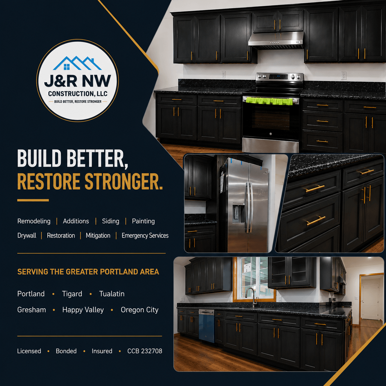 Kitchen Cabinet & Countertop Upgrade in Canby, Oregon
